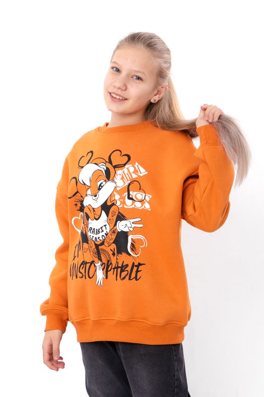 Світшот оверсайз для дівчинки 